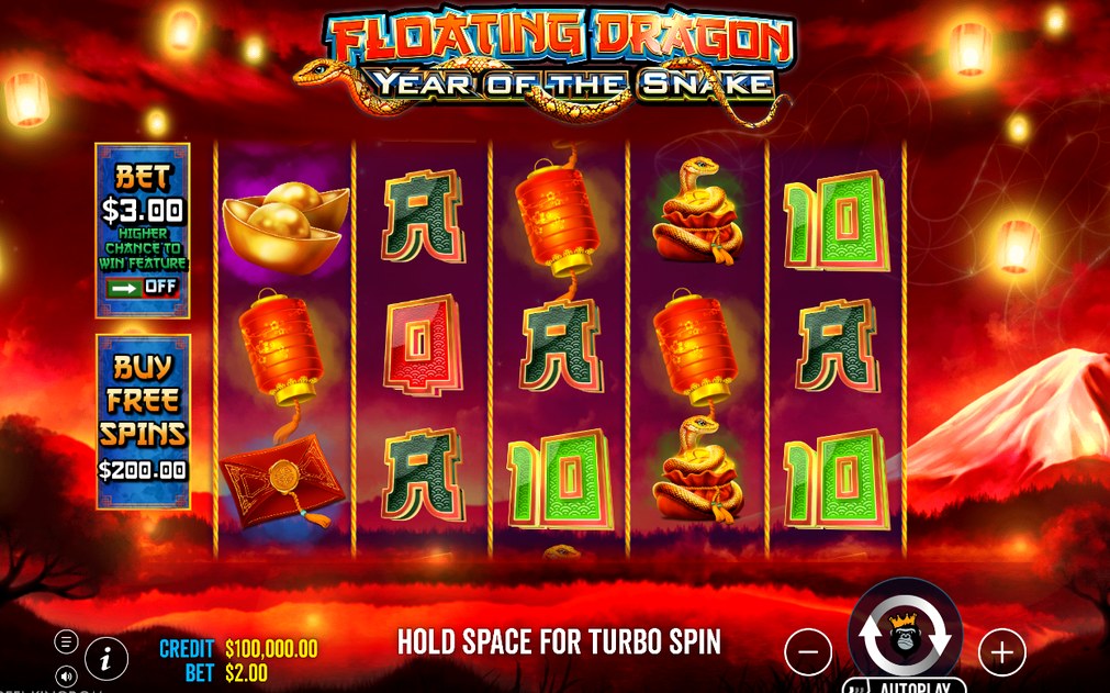 Floating Dragon – Year of the Snake