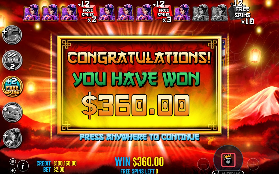 Free Spins round with the bonus reels in play